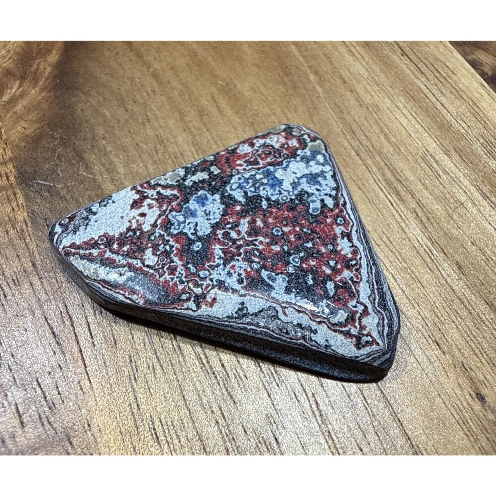 Fordite / Jeepite Cabochon - Polished Cabochon Freeform Shape Double Sided